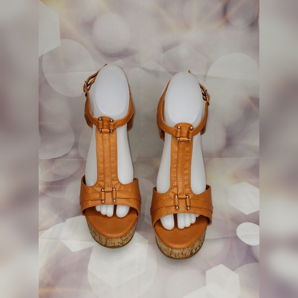 🌴Sunny Day Marcas-6 T-strap Ankle Strap Platforms